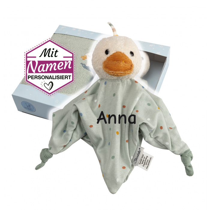 Sterntaler Baby Geschenk-Set Ente Edda, bestickt